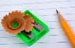 2 Hole Pencil Sharpener in 4 Assorted Colors - Bulk School Supplies Wh